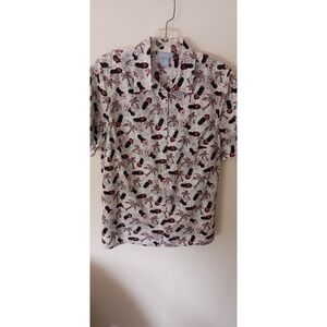 Womens JULY 4TH top  Size 14-16  Patriotic  red white and blue LIZ AND Co